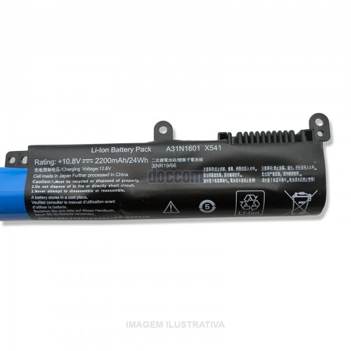 Bateria Para Asus A541u A541ua A541uj A541uv D541 D541n