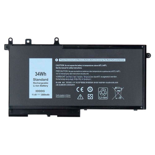 Bateria para Dell Latitude 5280, 5290, 083XPC, 93FTF - 11.4V