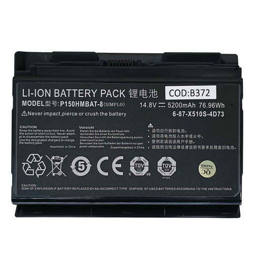 Bateria para Avell Titanium T8130