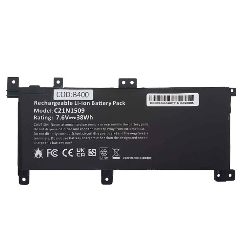 Bateria Compatível Asus C21N1509 F556 F556U F556UJ F556UQ