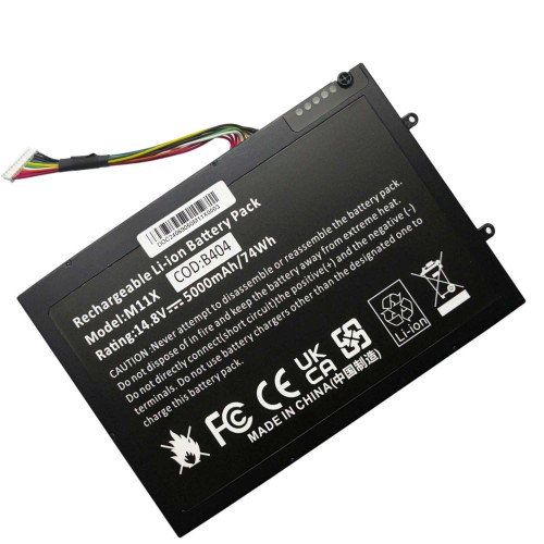 Bateria Compatível Dell Alienware M11X R1 R2 R3, PT6V8 P18G 