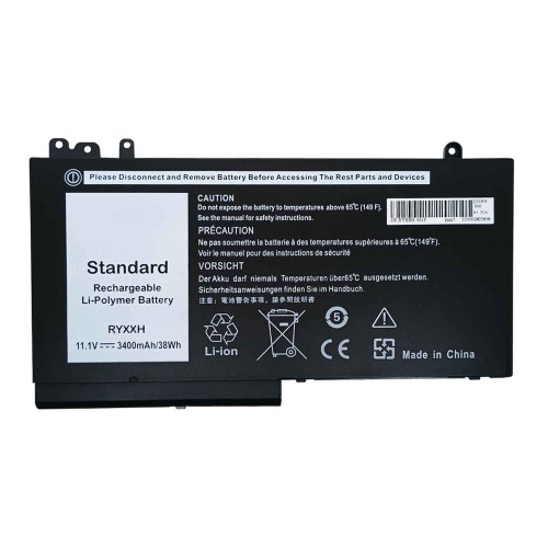 Bateria para Dell Latitude 3150 P21T P21T001, 3160 RYXXH