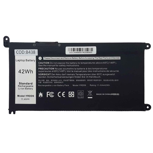 Bateria Para Dell Inspiron 14 7466 7467 P78g 5481 5482 5485