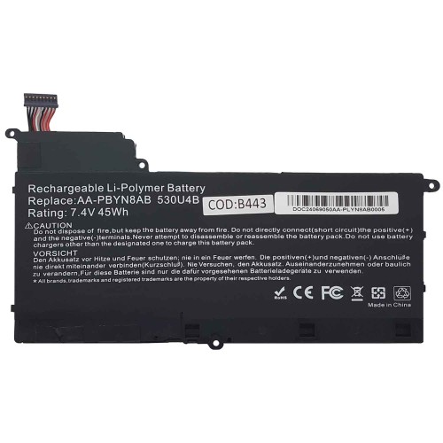 Bateria para Samsung NP520U4C NP530U4BL NP535U4C AA-PBYN8AB