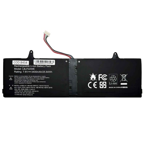 Bateria para LG SlidePad 11T54, 15U340, 15UD340, LBJ722WE