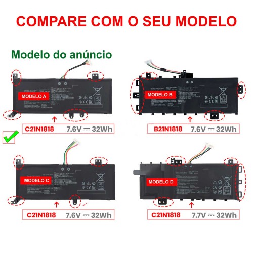 Bateria Para Asus Vivobook M509ba M509da M509dj R565 R565ea