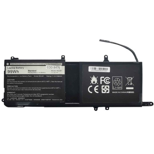 Bateria Para Dell AlienWare 15 R3 R4 Modelo 9njm1 11.4v