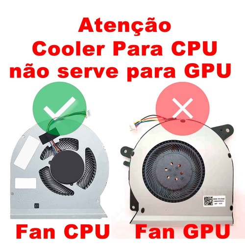 Cooler Fan Para CPU Asus ROG Strix GL503V GL503VS GL503VM