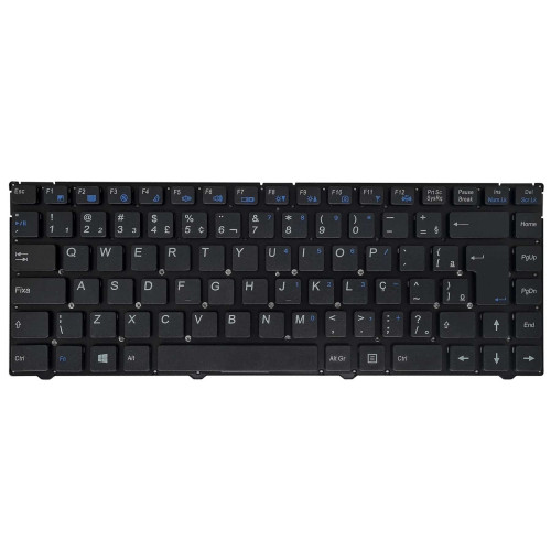 Teclado para Itautec Infoway W7730 | BR, Preto Teclado para Itautec Infoway W7730 | BR, Preto