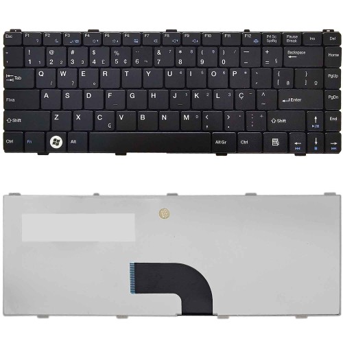 Teclado Ibyte E Intelbras I1000 Mp-07g36pa-698 Brcom Ç