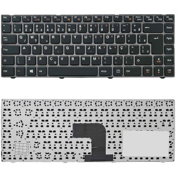 Teclado P/ Login 11p16pa-6985w Mp-11p16pa-c585w Pk130zm1b24