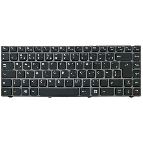 Teclado P/ Login 11p16pa-6985w Mp-11p16pa-c585w Pk130zm1b24