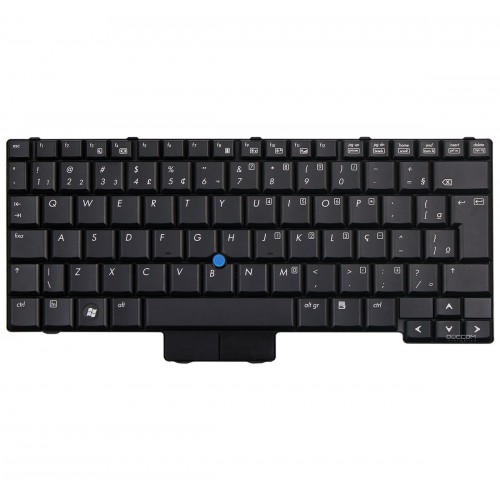 Teclado P/ Elitebook Hp 2510p 2530p Pk1303b02u0 Com Ç