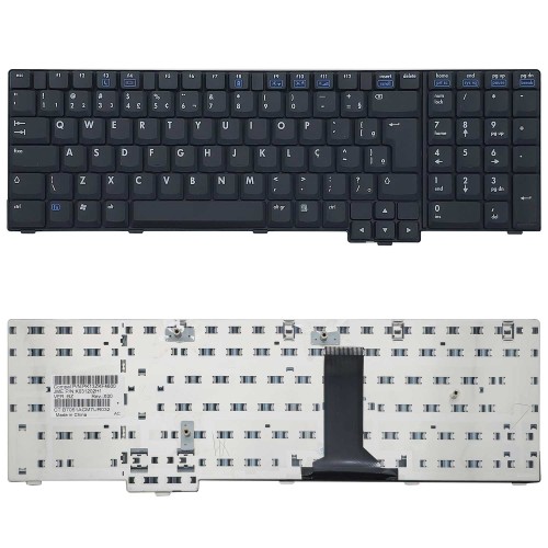  Teclado HP 8710P 8710W NX9420 NX9440 NW9440  PK13ZKF3100 K031202B1 