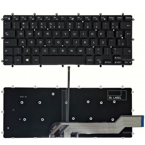 Teclado Para Dell Vostro 3490 P89G P89G005 Retroiluminado