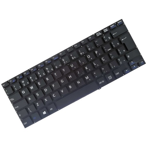 Teclado Para Notebook Sony Vaio Svf1432acxw SVF143B1yx ABNT
