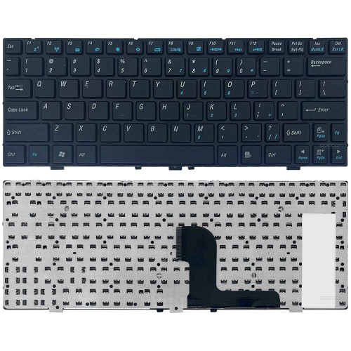 Teclado Para Notebook Itautec W7030 0kn0-xc3br08 Nk8112-01030d Layout US