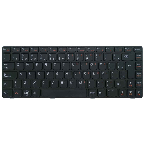 Teclado Para Notebook Lenovo Ideapad 25206599 V-116920qs2-us