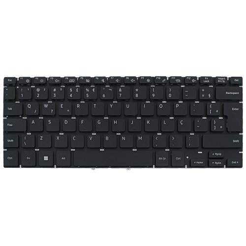 Teclado para Galaxy Book Go NP340XLA-K04BR, NP340XLA-K05BR | BR, Preto