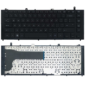 Teclado para HP ProBook 4420S, 4421S, 4425S, 4426S | US, Preto com Frame