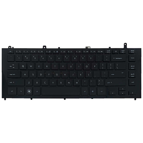 Teclado para HP ProBook 4420S, 4421S, 4425S, 4426S | US, Preto com Frame