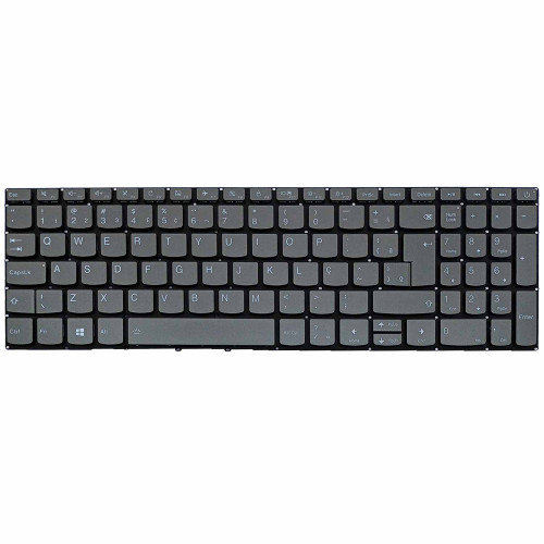 Teclado para Lenovo IdeaPad L340-17IRH Type 81LL Gaming | BR, Grafite com Backlight Branco