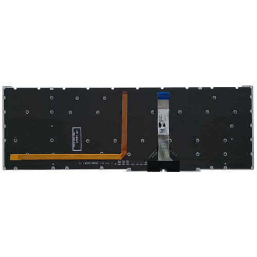 Teclado para Acer Predator Helios 300 PH317-55, PH317-56 | BR, Preto com Azul, Flat Fino, Backlight RGB