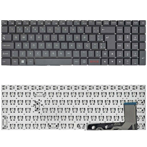 Teclado para Positivo Motion Gray C4240G-15, C4500G-15 | BR, Cinza