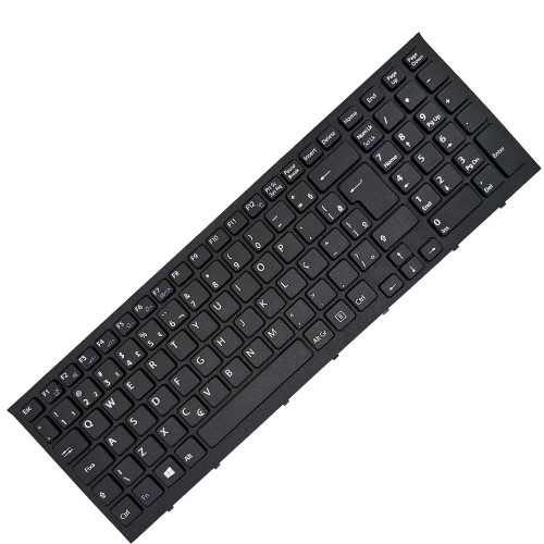 Teclado para Sony VAIO PCG-71911L, PCG-71911M, PCG-71911X | BR, Preto com Frame Teclado para Sony VAIO PCG-71911L, PCG-71911M, PCG-71911X | BR, Preto com Frame