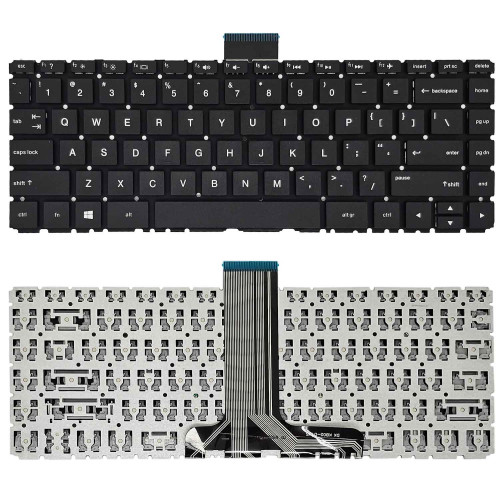 Teclado para HP Stream 14-CB, 14-CB010NR, 14-CB011WM | US, Preto