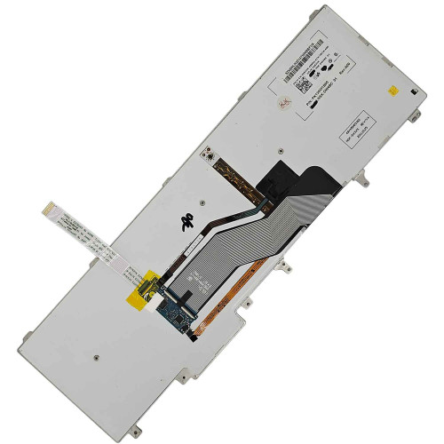 Teclado para Dell Precision M6800 P30F001 | US, Preto com Backlight Branco, Pointing Stick