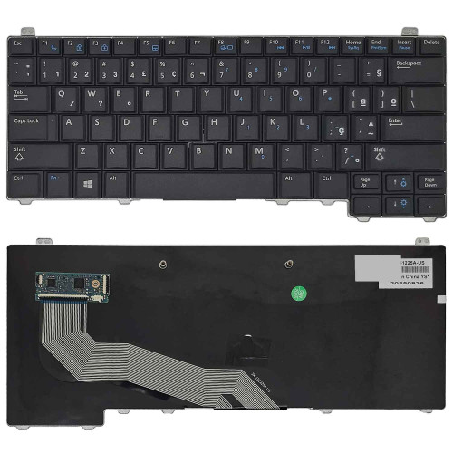 Teclado para Dell Latitude 14 E5440 P44G001 | BR, Preto 