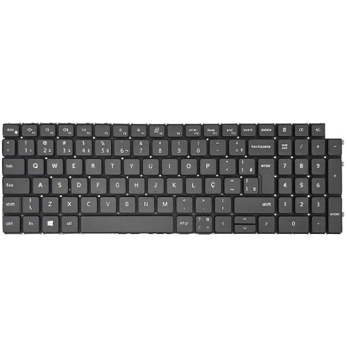 Teclado para Dell 062CP1, 0GMXMJ, 0W0FYR, CN-062CP1 | BR, Grafite