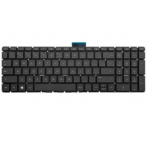 Teclado para HP Pavilion 15-AB, 15-AB100, 15-AB200 | BR, Grafite