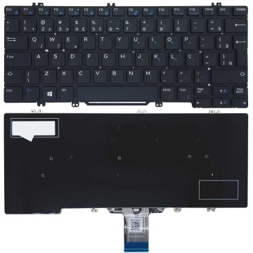 Teclado Para Dell Latitude 5280 5289 5290 7280 7290 ABNT2