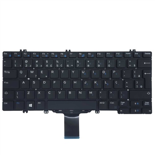 Teclado Para Dell Latitude 5280 5289 5290 7280 7290 ABNT2