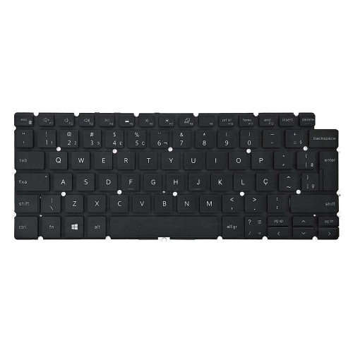 Teclado Para Dell Latitude 3301 3410 E3301 Preto Luminoso