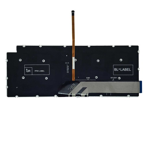 Teclado Para Dell Latitude 3301 3410 E3301 Preto Luminoso