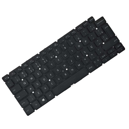 Teclado Para Dell Latitude 3301 3410 E3301 Preto Luminoso