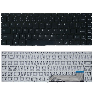 Teclado para Multilaser Ultra UL150, UL151, UL152, UL151PE | BR, Preto