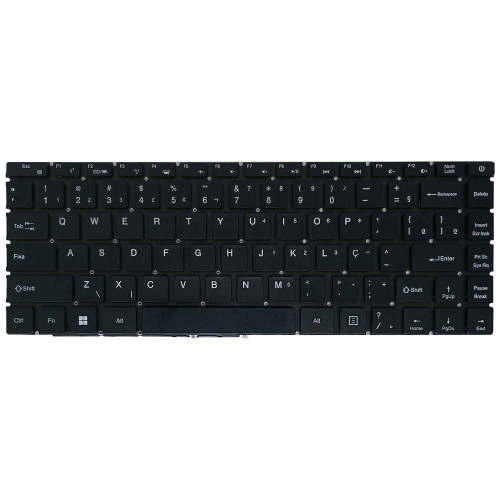 Teclado para Multilaser Ultra UL150, UL151, UL152, UL151PE | BR, Preto