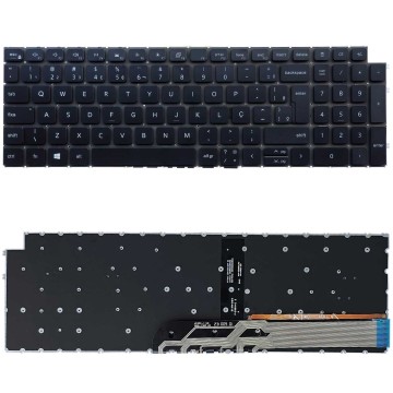 Teclado Para Dell Inspiron 15 3510 3511 3515 3520 Com Led