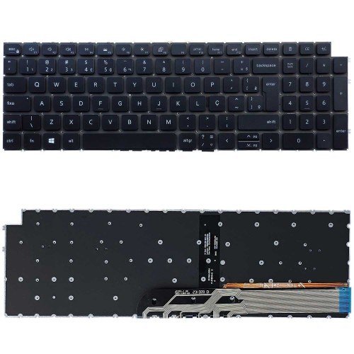 Teclado Para Dell Inspiron i15-a0505 i15-a0500  Com Led