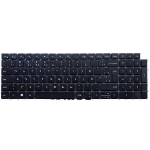 Teclado Para Dell Inspiron 5510 5518 5515 7510 Led Luminoso