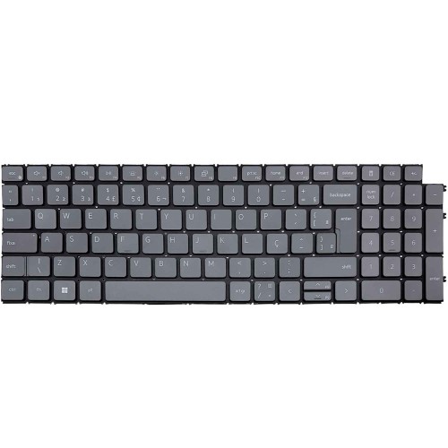 Teclado Para Dell Vostro 5620 5625 7620 5630 Cinza Luminoso