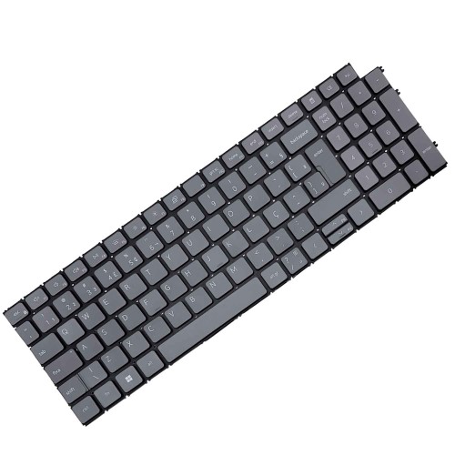 Teclado Para Dell Vostro 5620 5625 7620 5630 Cinza Luminoso