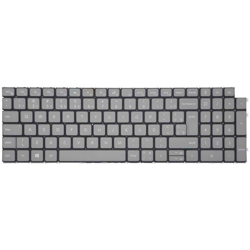 Teclado Para Dell Inspiron 16 Plus 7610 - 15 i1100 Cinza Led