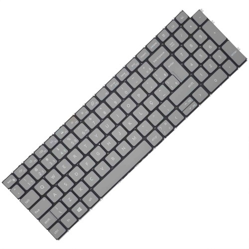 Teclado Para Dell Inspiron 16 Plus 7610 - 15 i1100 Cinza Led