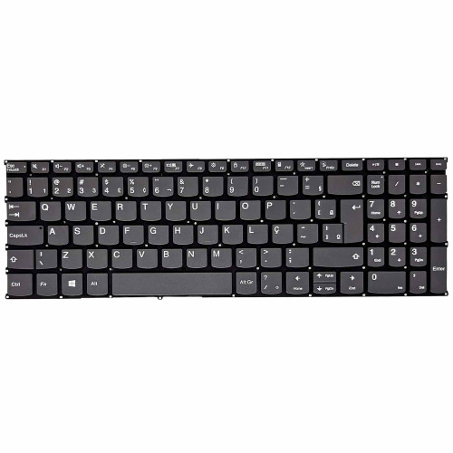 Teclado para Lenovo V15 G2-ITL 82KB 82ME 82ME0000BR | BR, Cinza