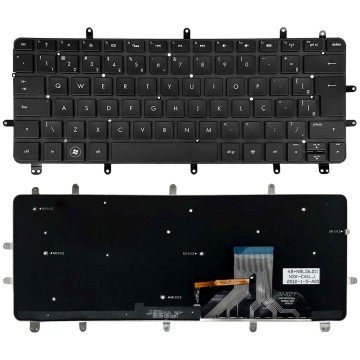 Teclado Para DELL Inspiron 15 5590 P88F P88F001 Preto LED